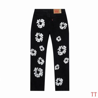 EM Sneakers Denim Tears Cotton Wreath Jeans Black 02