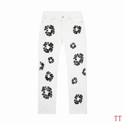 EM Sneakers Denim Tears Cotton Wreath Jeans White 01