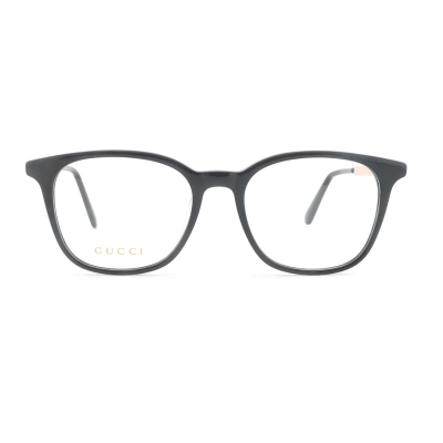 EM Sneakers Gucci Acetate Red and Green Ribbon Optical Glasses / Black Frame 02