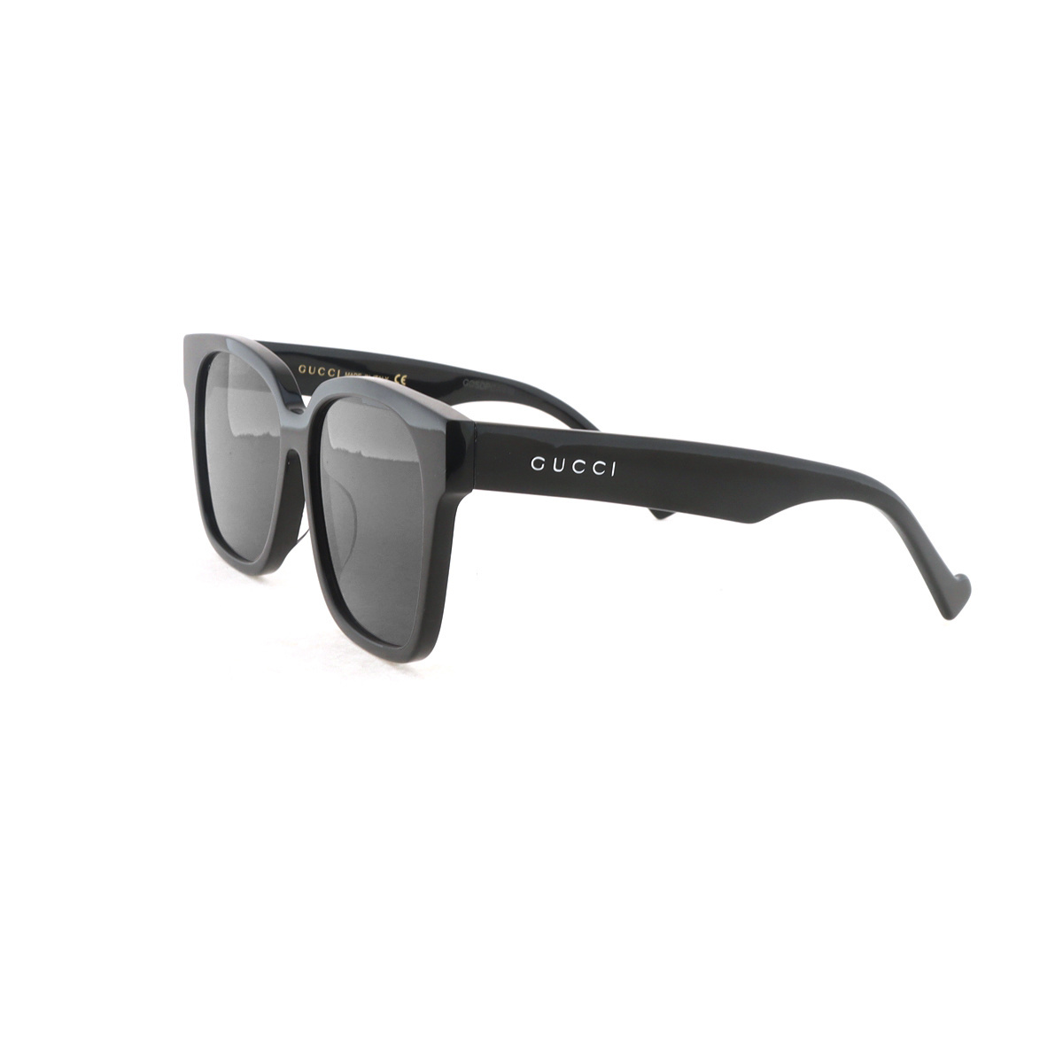 EM Sneakers Gucci Sunglasses Shiny Black Square