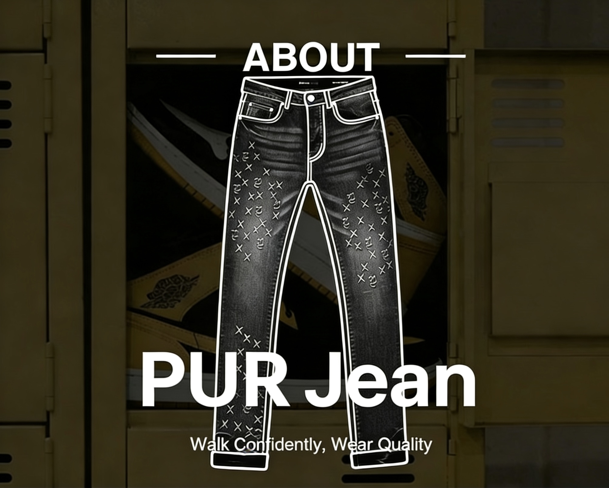 EM Sneakers Pur Jean