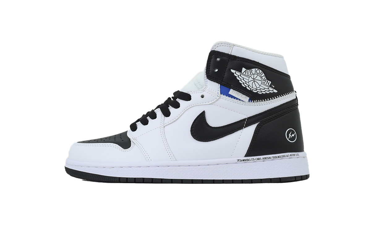 EM Sneakers Air Jordan 1 × Union LA Six Time Champion Black White