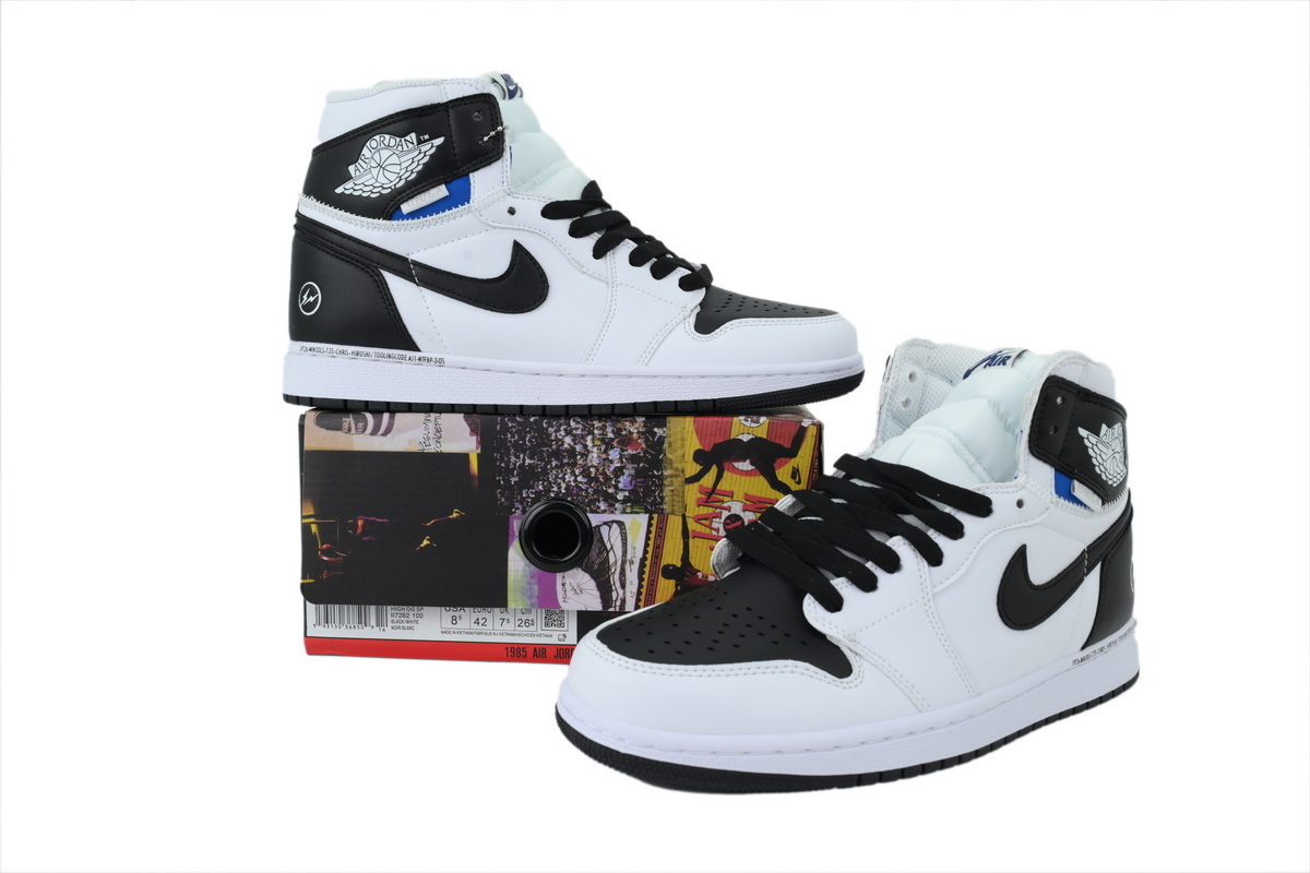 EM Sneakers Air Jordan 1 × Union LA Six Time Champion Black White