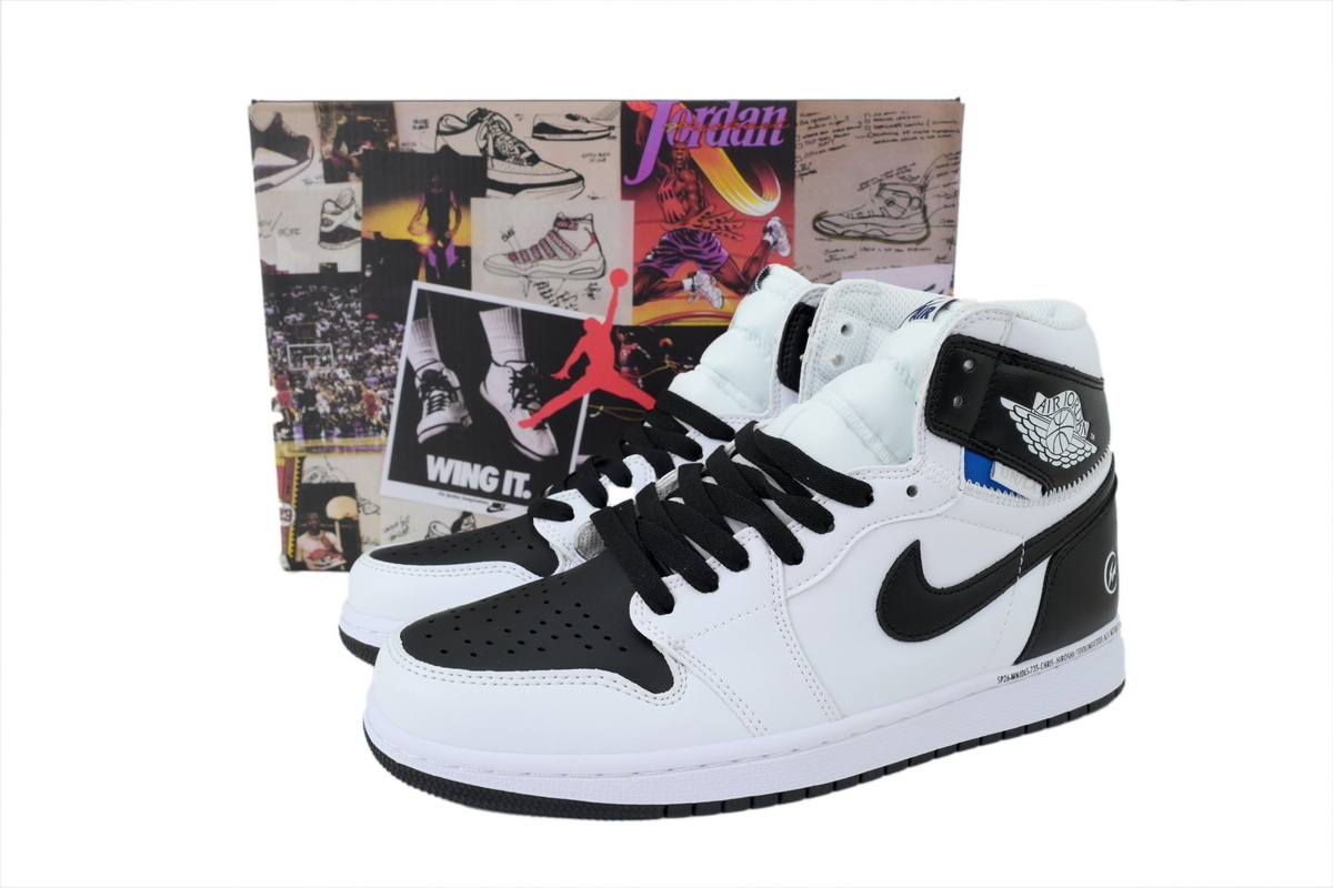 EM Sneakers Air Jordan 1 × Union LA Six Time Champion Black White