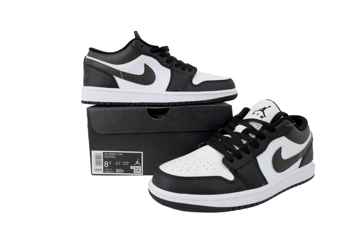 EM Sneakers Air Jordan 1 Low Black Brown
