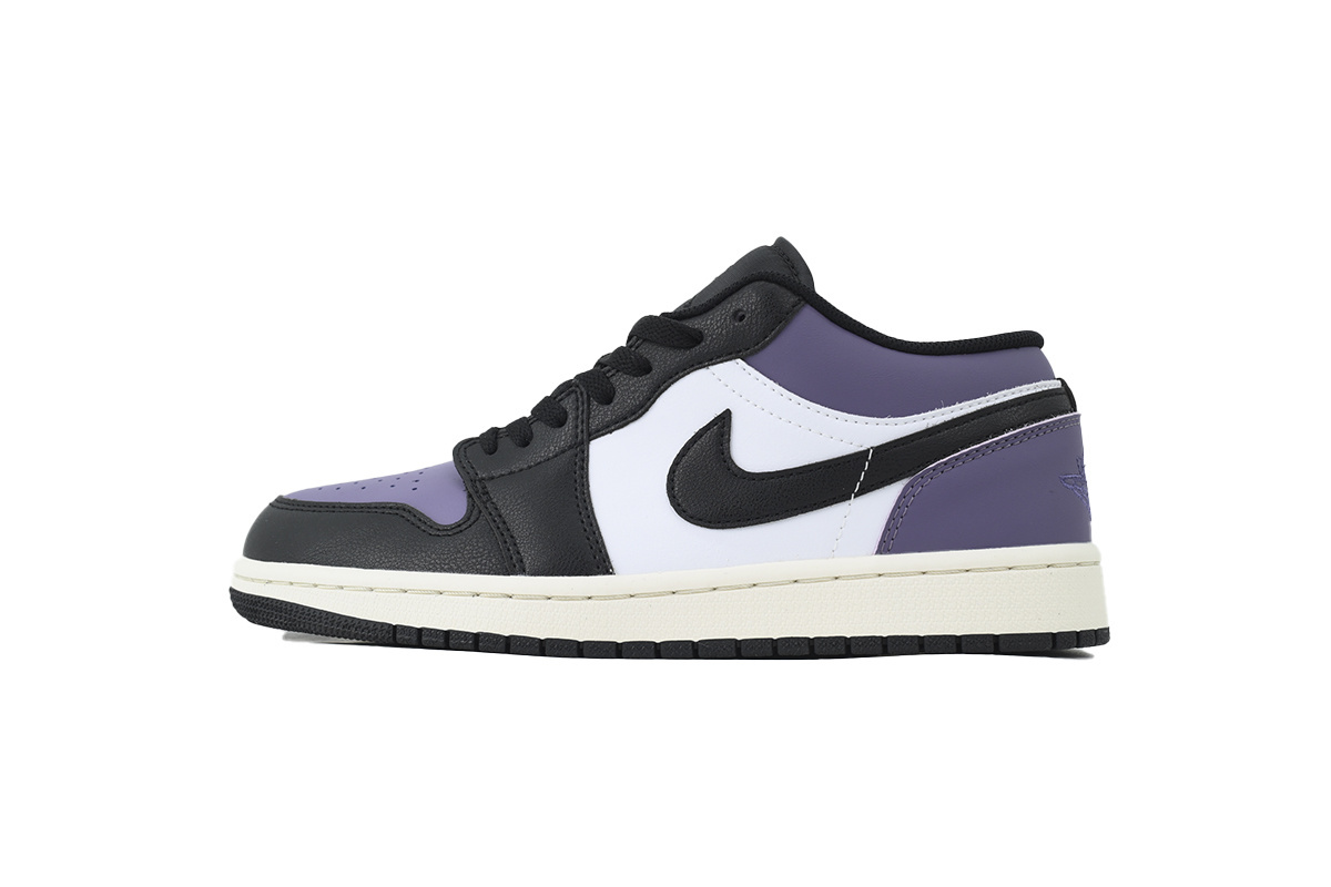 EM Sneakers Air Jordan 1 Low Night Purple Thunder