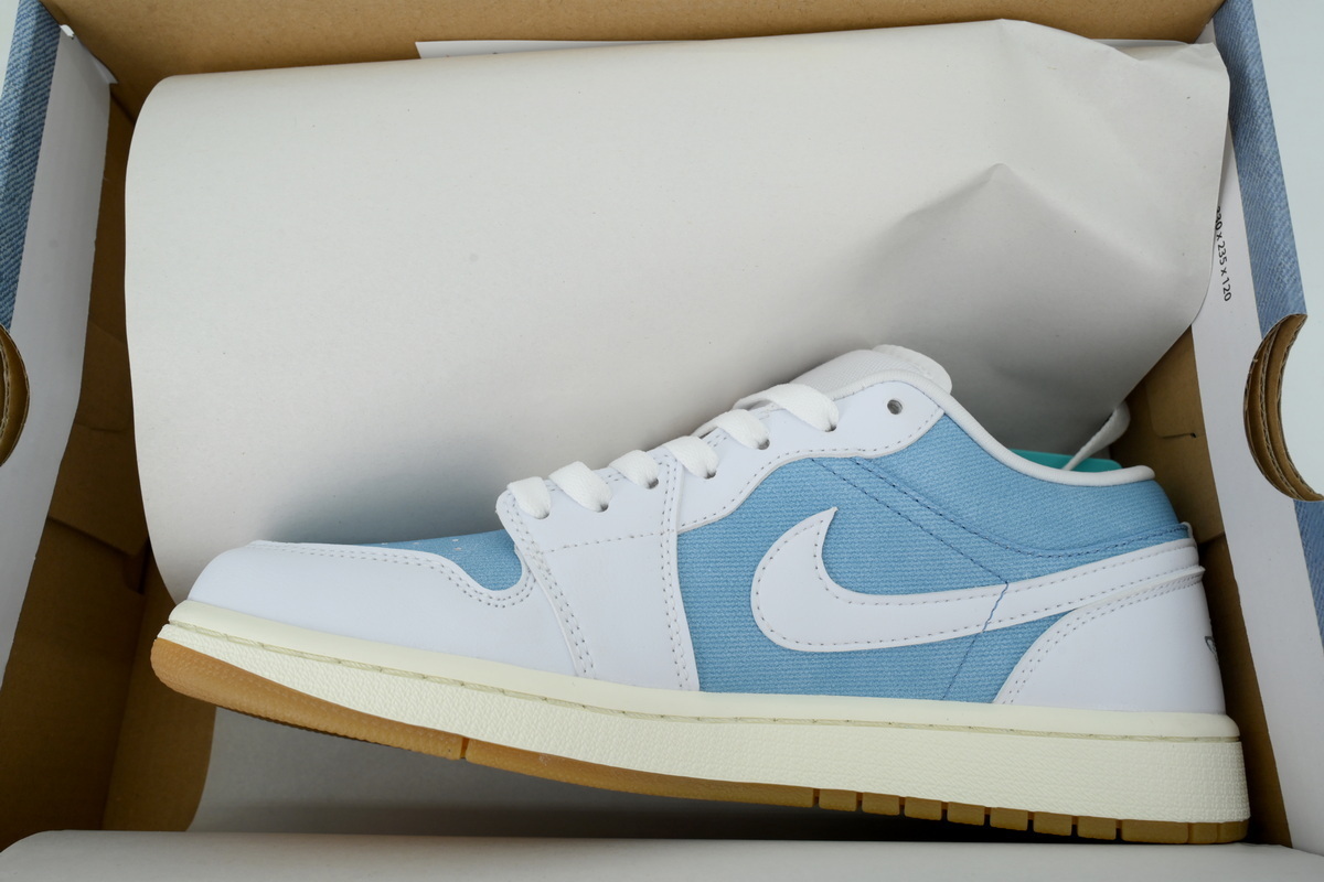 EM Sneakers Air Jordan 1 Low SE Denim Worn Blue