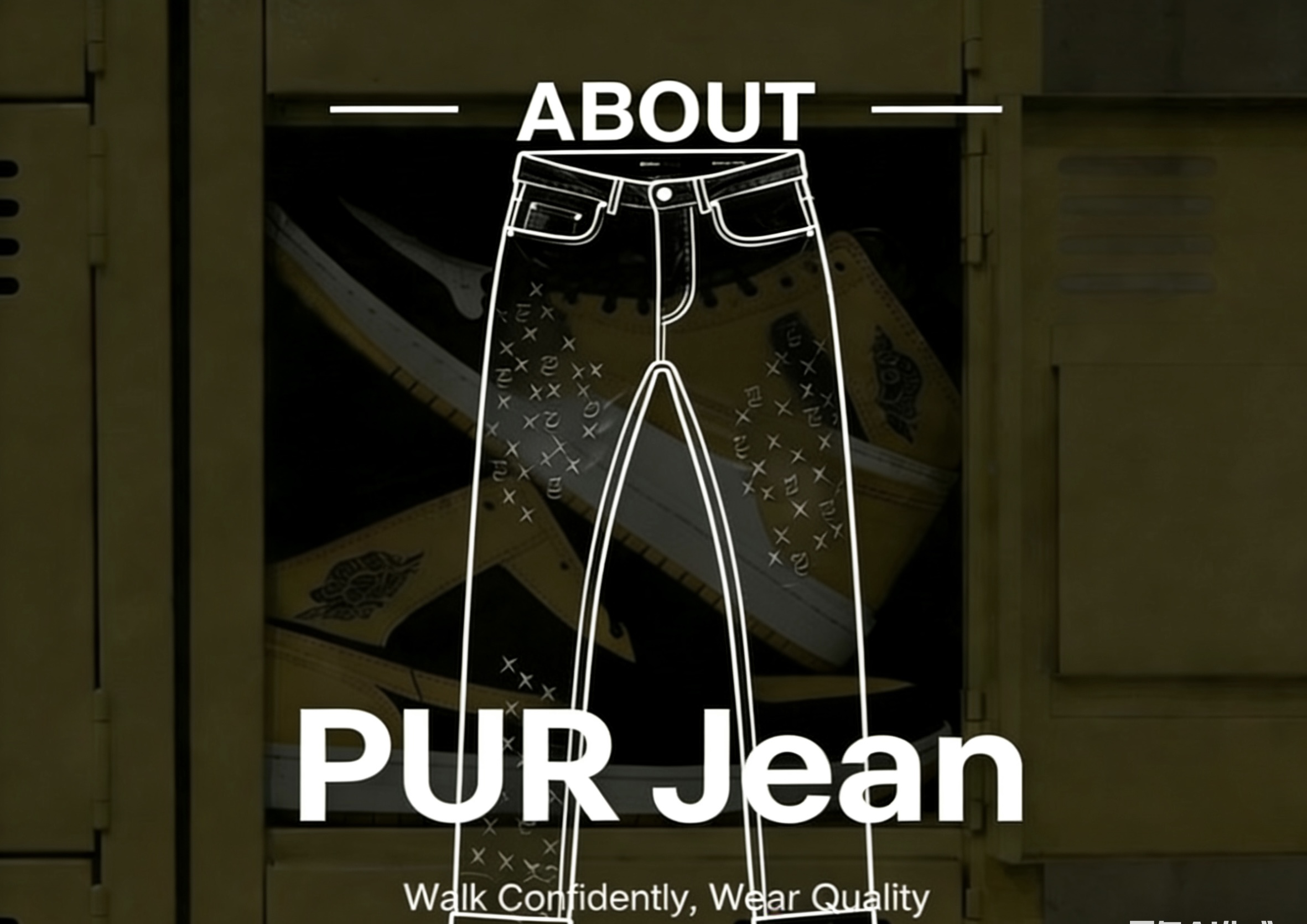 EM Sneakers Pur Jean