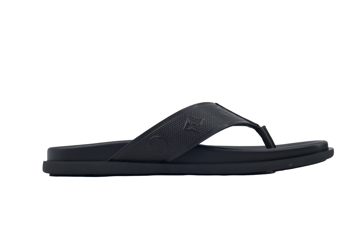 EM Sneakers Louis Vuitton LV Mirabeau Thong Slides-The Network Is Completely Black