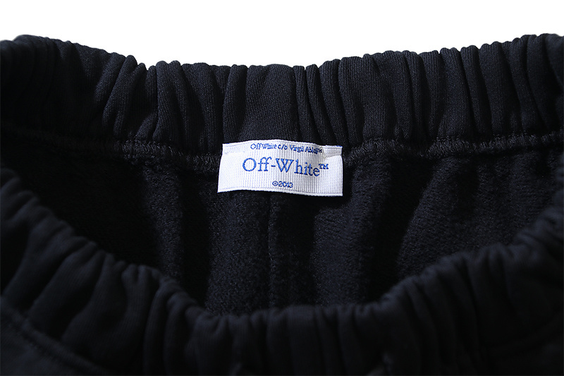 EM Sneakers OFF-WHITE Arrow Graffiti Arrow Print Shorts Black & White