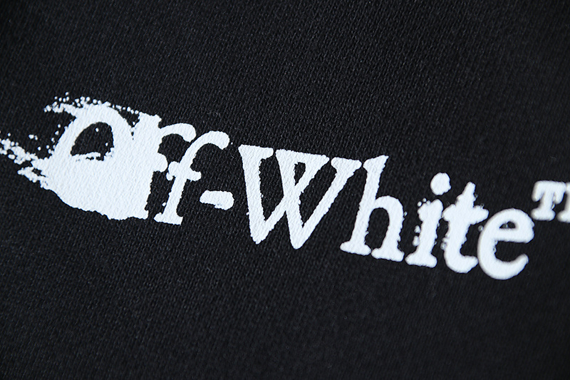 EM Sneakers OFF-WHITE Arrow Graffiti Arrow Print Shorts Black & White