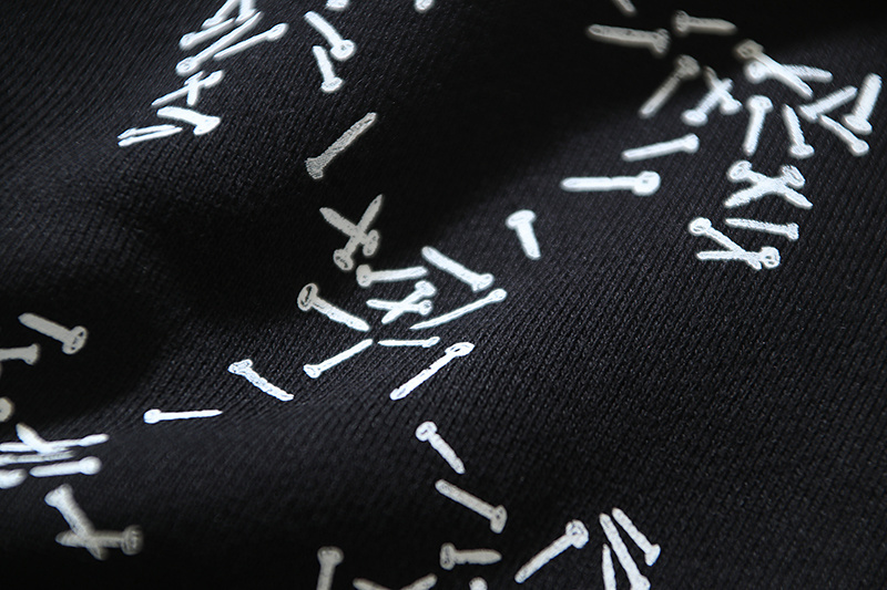 EM Sneakers OFF-WHITE Screw Print Shorts Black & White