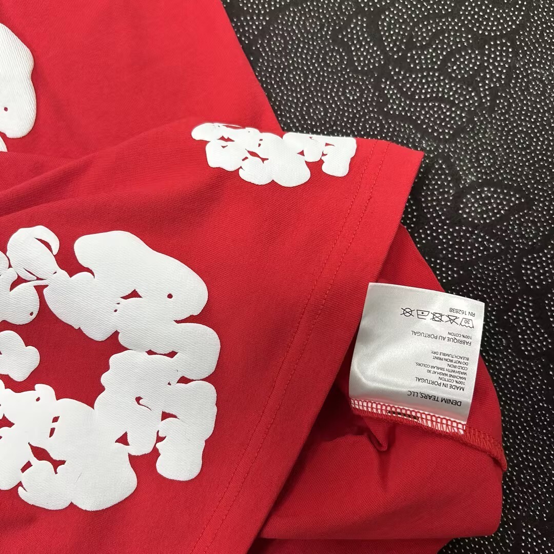 EM Sneakers Denim Tears The Cotton Wreath T-Shirt Royal Blue-DTT11