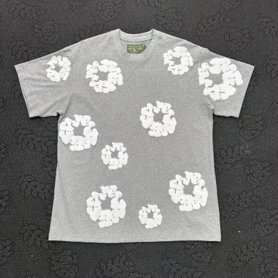 EM Sneakers Denim Tears The Cotton Wreath T-Shirt Royal Gray -DTT10 01