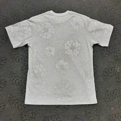 EM Sneakers Denim Tears The Cotton Wreath T-Shirt Royal Gray-DTT16 02