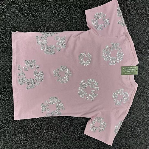 EM Sneakers Denim Tears The Cotton Wreath T-Shirt Royal Pink Diamond-DTT18