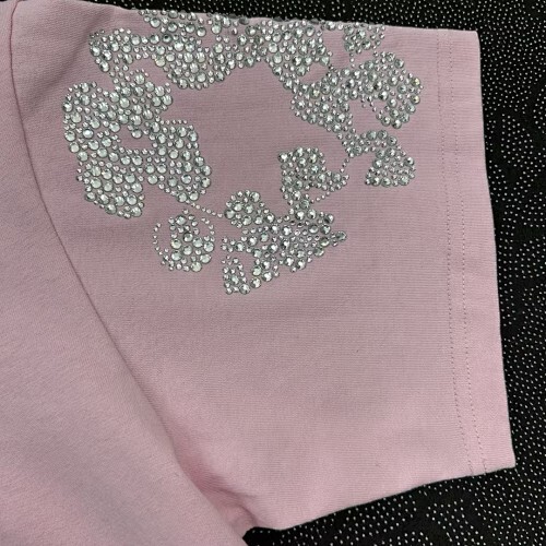 EM Sneakers Denim Tears The Cotton Wreath T-Shirt Royal Pink Diamond-DTT18