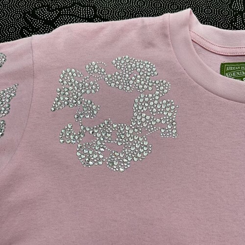 EM Sneakers Denim Tears The Cotton Wreath T-Shirt Royal Pink Diamond-DTT18