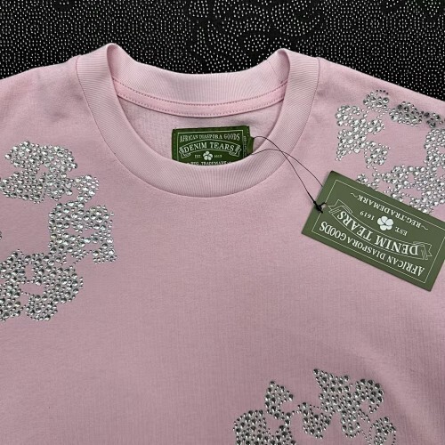 EM Sneakers Denim Tears The Cotton Wreath T-Shirt Royal Pink Diamond-DTT18