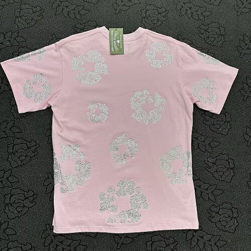 EM Sneakers Denim Tears The Cotton Wreath T-Shirt Royal Pink Diamond-DTT18