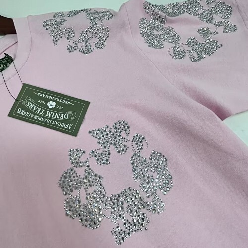 EM Sneakers Denim Tears The Cotton Wreath T-Shirt Royal Pink Diamond-DTT18