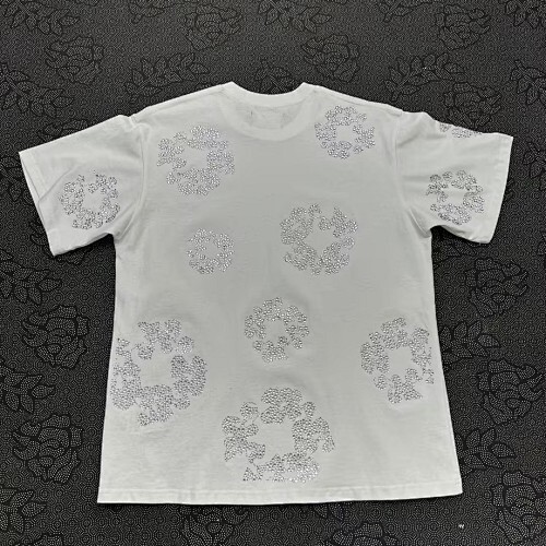 EM Sneakers Denim Tears The Cotton Wreath T-Shirt White Diamond-DTT20