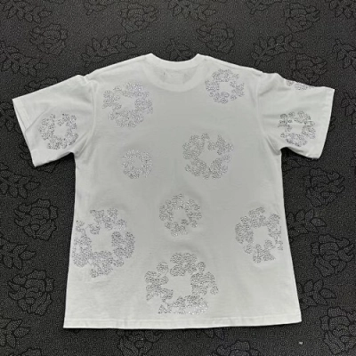 EM Sneakers Denim Tears The Cotton Wreath T-Shirt White Diamond-DTT20 02