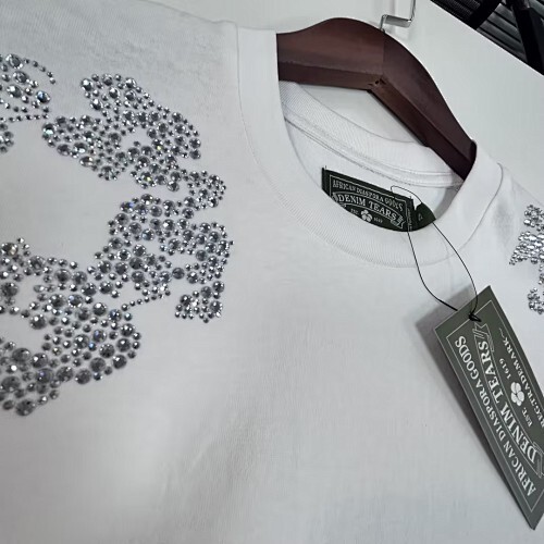 EM Sneakers Denim Tears The Cotton Wreath T-Shirt White Diamond-DTT20