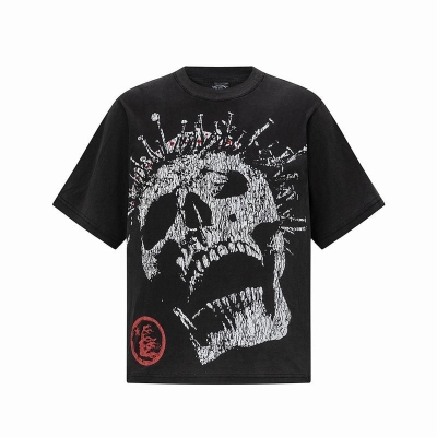 EM Sneakers Hellstar T-Shirt-08 Black Skull 01