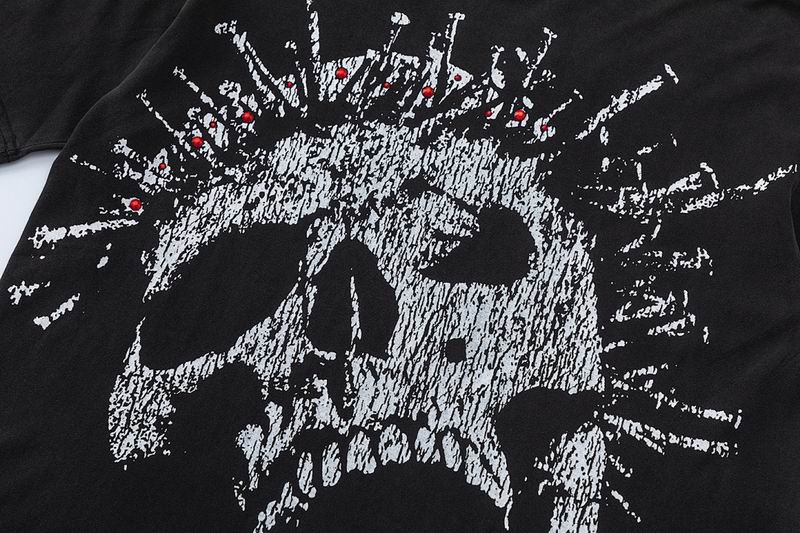 EM Sneakers Hellstar T-Shirt-08 Black Skull