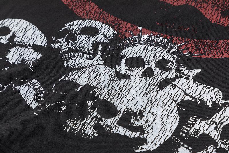 EM Sneakers Hellstar T-Shirt-08 Black Skull