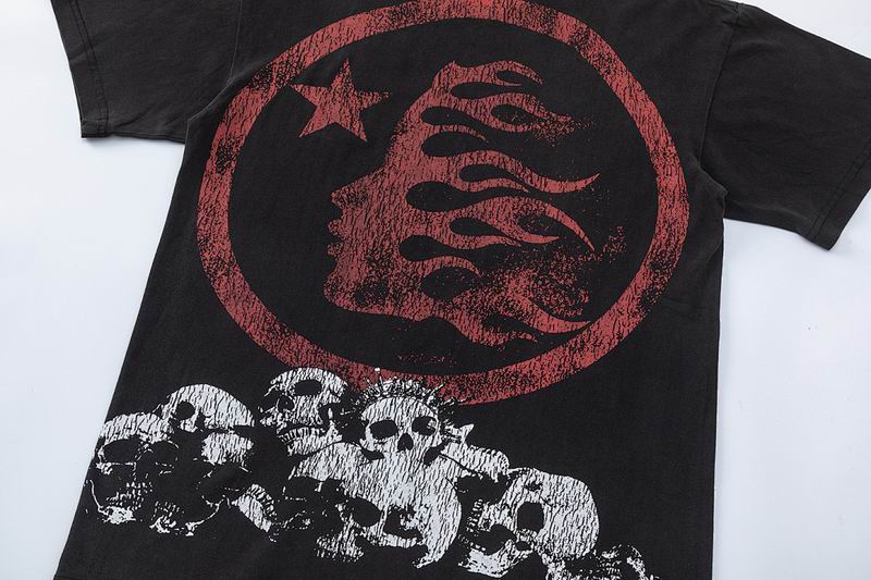 EM Sneakers Hellstar T-Shirt-08 Black Skull