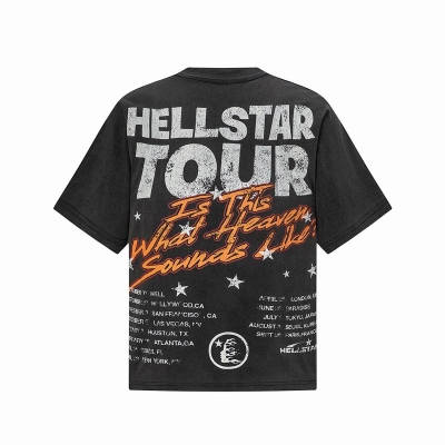EM Sneakers Hellstar T-Shirt-09 Black Orange 02