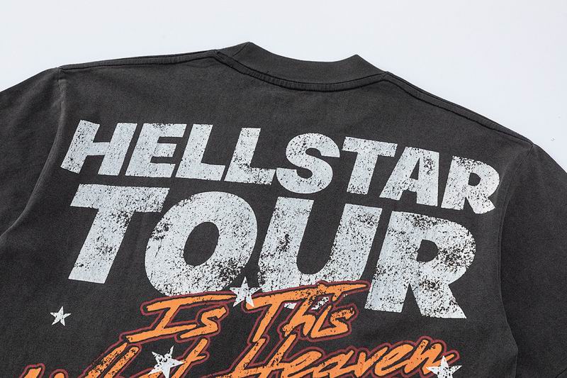 EM Sneakers Hellstar T-Shirt-09 Black Orange