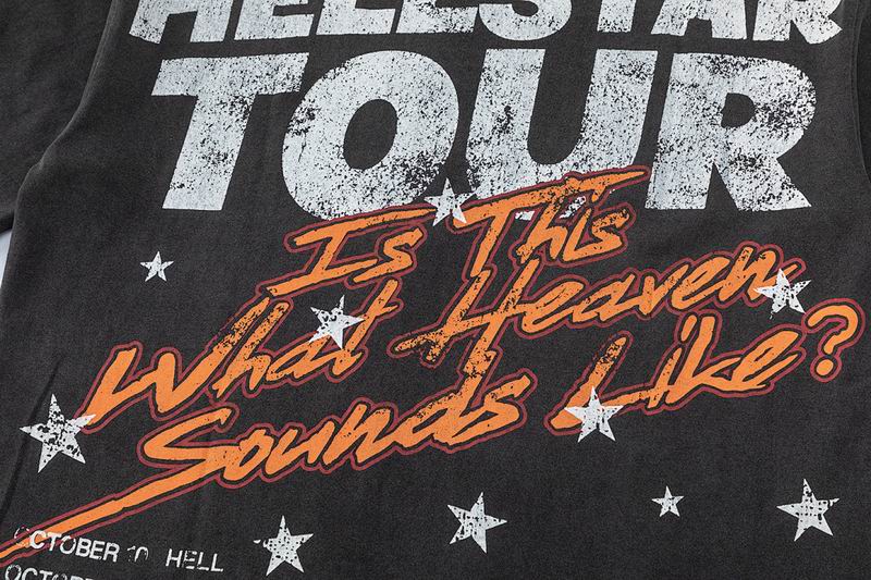 EM Sneakers Hellstar T-Shirt-09 Black Orange