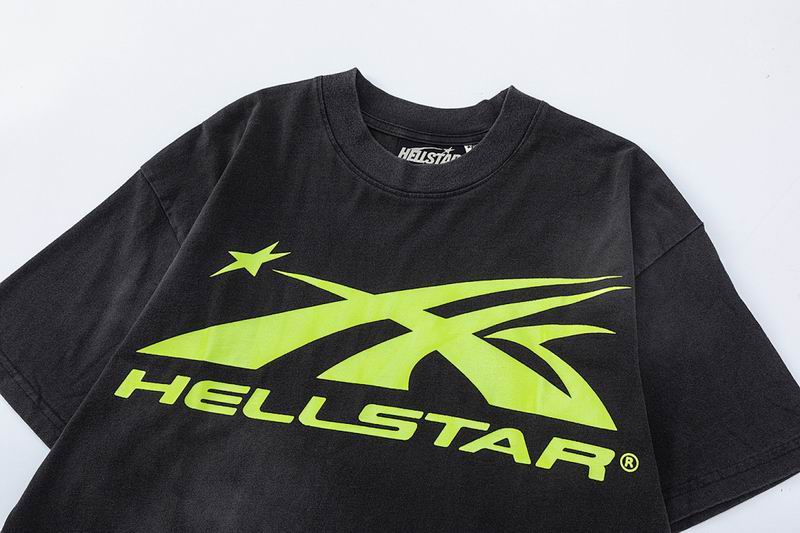 EM Sneakers Hellstar T-Shirt-59 Black Green