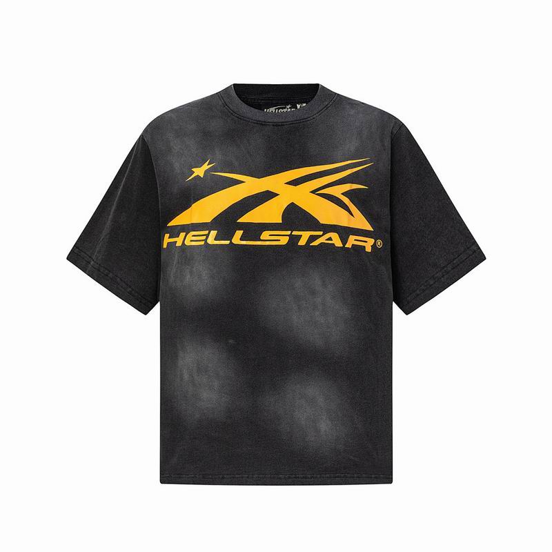 EM Sneakers Hellstar T-Shirt-59 Black Orange