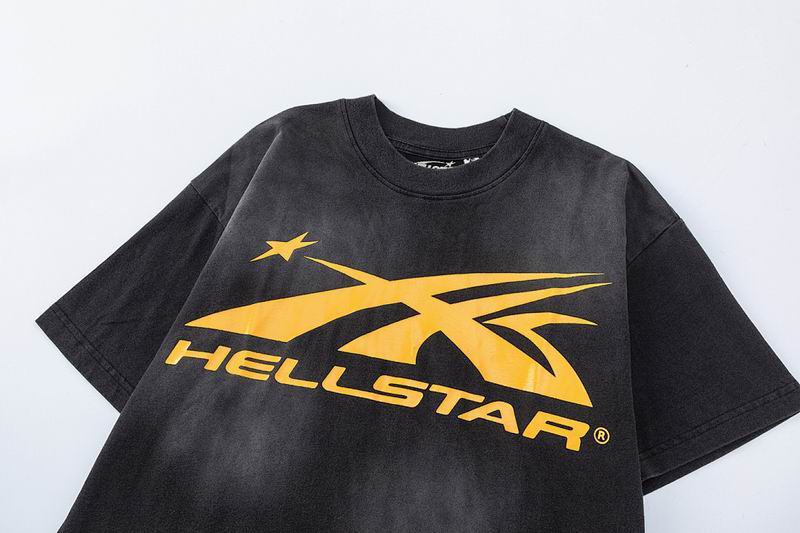 EM Sneakers Hellstar T-Shirt-59 Black Orange