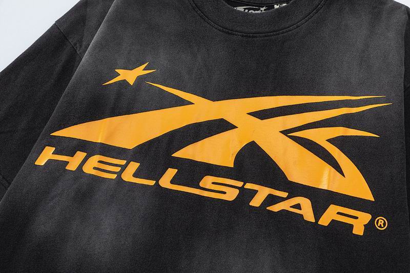 EM Sneakers Hellstar T-Shirt-59 Black Orange