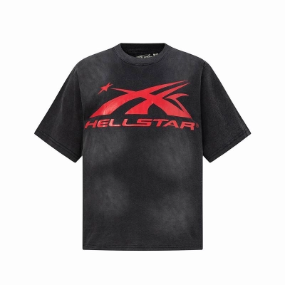 EM Sneakers Hellstar T-Shirt-59 Black Red 01