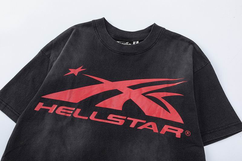 EM Sneakers Hellstar T-Shirt-59 Black Red