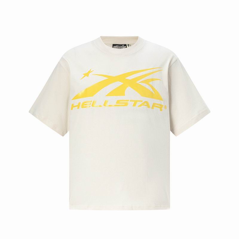 EM Sneakers Hellstar T-Shirt-77 White Yellow