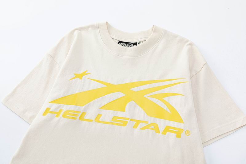 EM Sneakers Hellstar T-Shirt-77 White Yellow