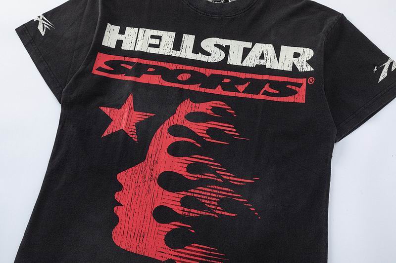 EM Sneakers Hellstar T-Shirt-86 Black /White