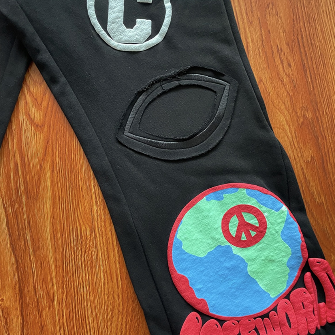 EM Sneakers Hellstar Capri Flared Sweatpants Red