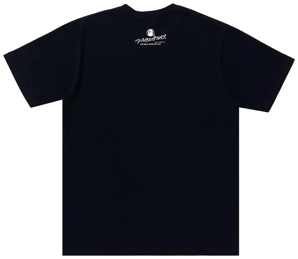 EM Sneakers BAPE Ape Head Bapesta Indigo T-shirt Blue/Indigo