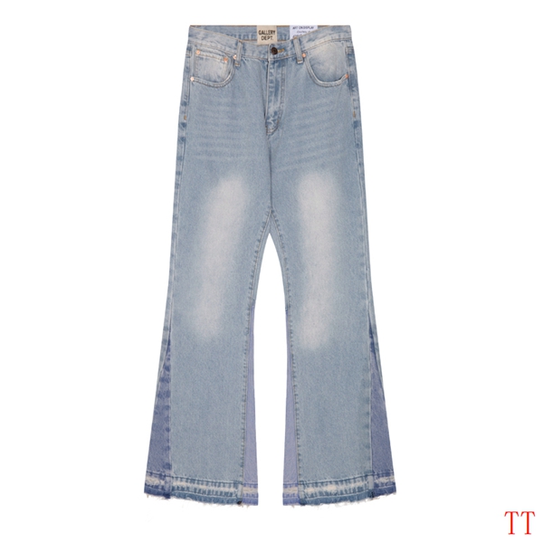 EM Sneakers Gallery Dept. Flared Denim Flared Jeans Stonewashed Light Blue