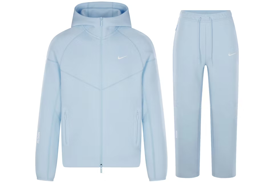 EM Sneakers Nike x NOCTA Tech Fleece Hoodie & Joggers Set Cobalt Blue/Tint