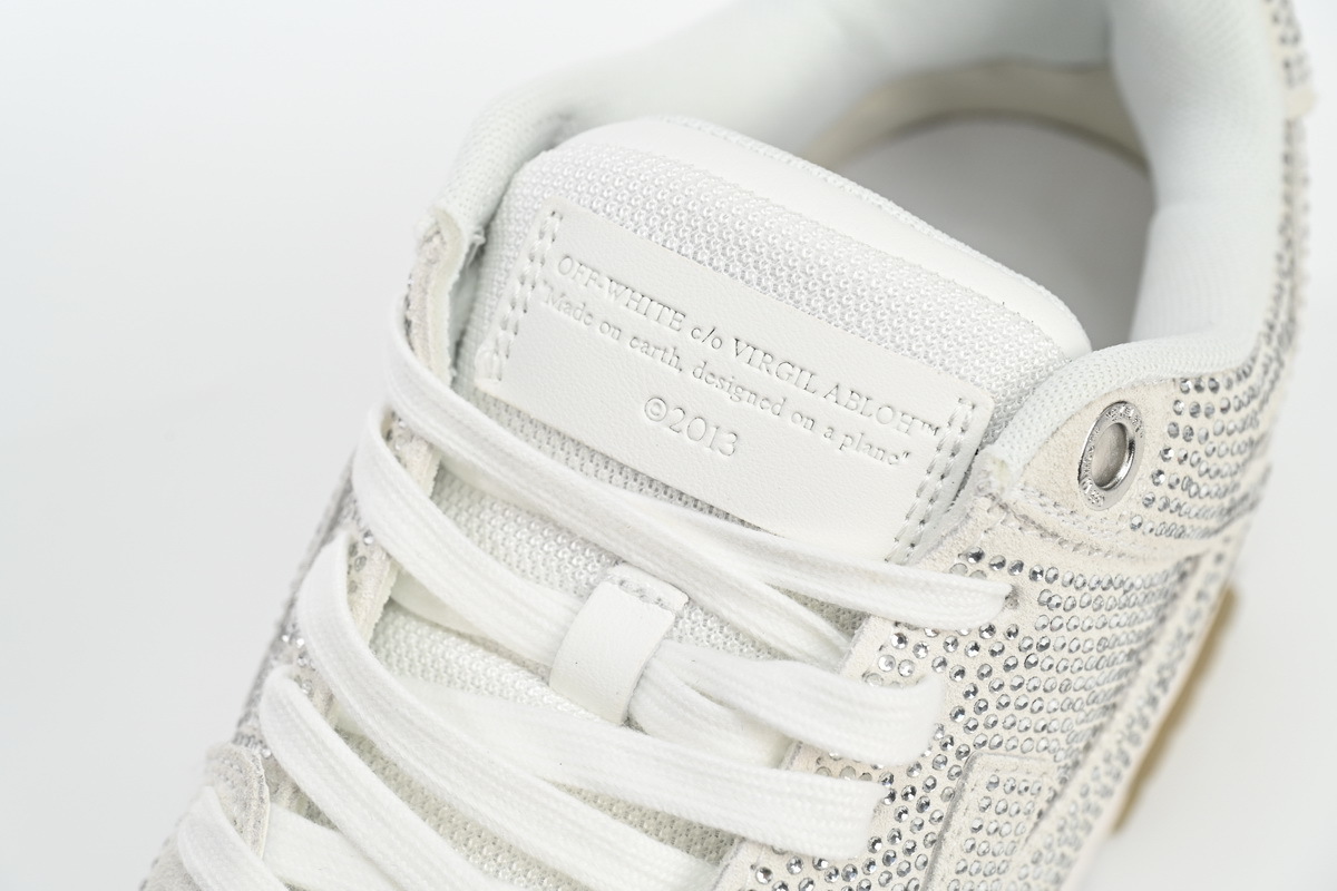 EM Sneakers OFF-WHITE Out Of Blue Silver White Sky Star