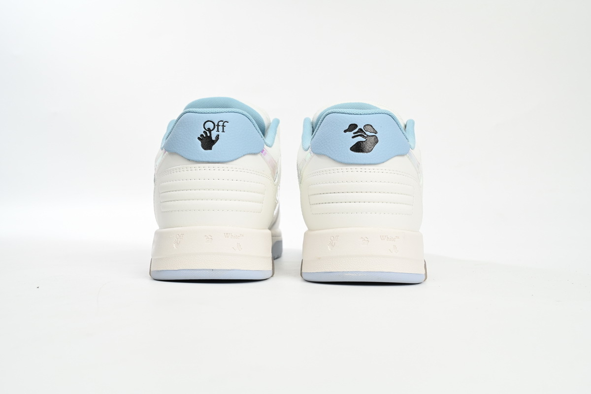 EM Sneakers OFF-WHITE Out Of Blue White Blue Discoloration